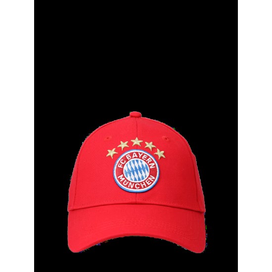 Gorra Logo Bayern Munich - Rojo B