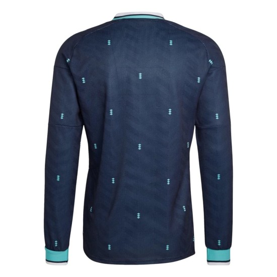 Camiseta Mundial 2026 Visitante Manga Larga Alemania Mujer Camiseta Mundial 2026 Visitante Manga Larga Alemania Mujer