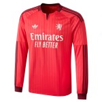 Camiseta Visitante Manga Larga Mujer OL 2026/27