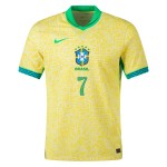 Camiseta de casa VINI JR. Brasil 2024 para mujeres