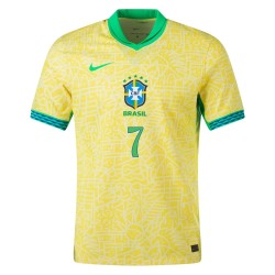 Camiseta de casa VINI JR. Brasil 2024 para niños Camiseta de casa VINI JR. Brasil 2024 para niños