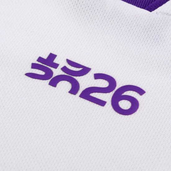 Camiseta de visitante Fiorentina 2026/27 para niño