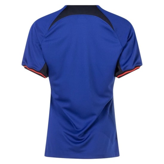 Camiseta Femenina Países Bajos de Visita Mundial 2022