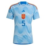 Sergio Busquets #5 España Camiseta de Visita Mundial 2022