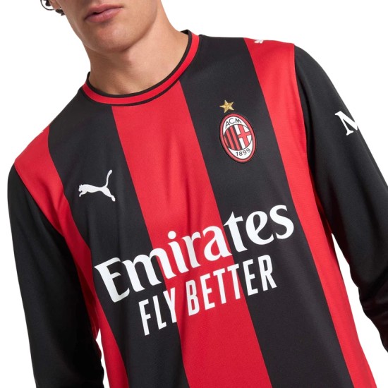 Camiseta de manga larga de local Milan 2026/27 para mujer