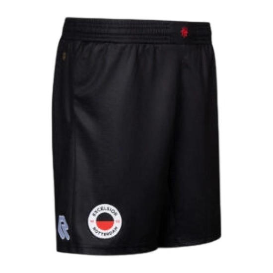 Pantalones Cortos de Local Excelsior Rotterdam 2026/27 - Negros para Hombre Pantalones Cortos de Local Excelsior Rotterdam 2026/27 - Negros para Hombre