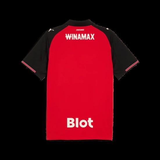 Camiseta Local Mujer Rennes 2025/26 Camiseta Local Mujer Rennes 2025/26