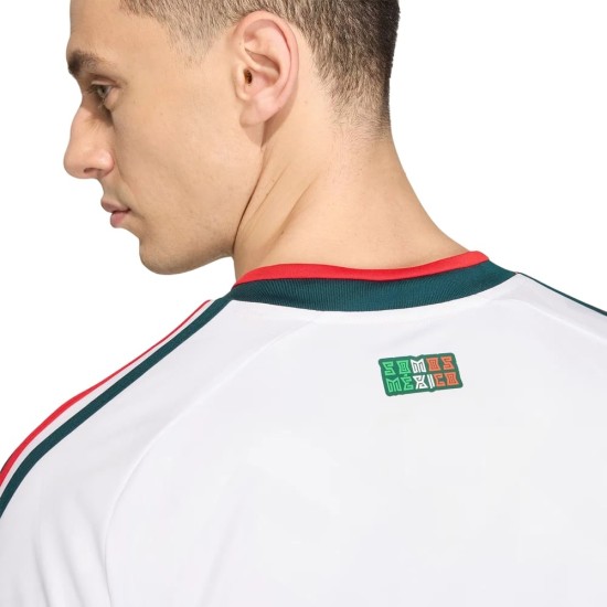 Camiseta Mundial 2026 Visitante Manga Larga México Niño