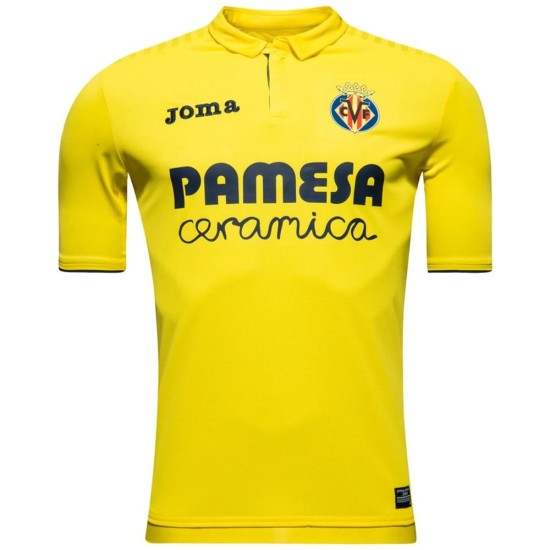 Camiseta de casa RODRIGO Villarreal 2017/18 para hombres Camiseta de casa RODRIGO Villarreal 2017/18 para hombres