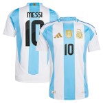 Lionel Messi #10 Argentina Camiseta Versión Jugador de Local Copa América 2024