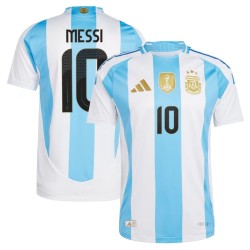 Lionel Messi #10 Argentina Camiseta Versión Jugador de Local Copa América 2024 Lionel Messi #10 Argentina Camiseta Versión Jugador de Local Copa América 2024