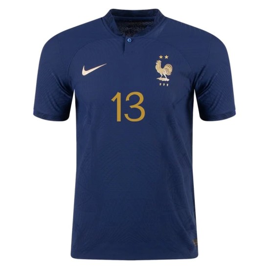 N'Golo Kante #13 Francia Camiseta de Local Mundial 2022 N'Golo Kante #13 Francia Camiseta de Local Mundial 2022