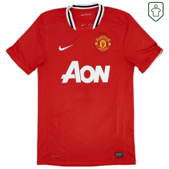 Camiseta retro local hombre Manchester United 2011/12 Scholes #22 Camiseta retro local hombre Manchester United 2011/12 Scholes #22