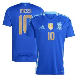 Lionel Messi #10 Argentina Camiseta de Visita Copa América 2024 Lionel Messi #10 Argentina Camiseta de Visita Copa América 2024