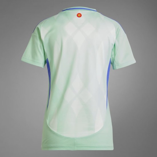 Camiseta Away del Equipo Femenino de Gales 2025 para Niño Camiseta Away del Equipo Femenino de Gales 2025 para Niño