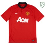 Camiseta retro local hombre Manchester United 2013/14 Mata #8 Camiseta retro local hombre Manchester United 2013/14 Mata #8