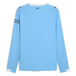 Camiseta Manga Larga Local Manchester City 2025/26 Niño