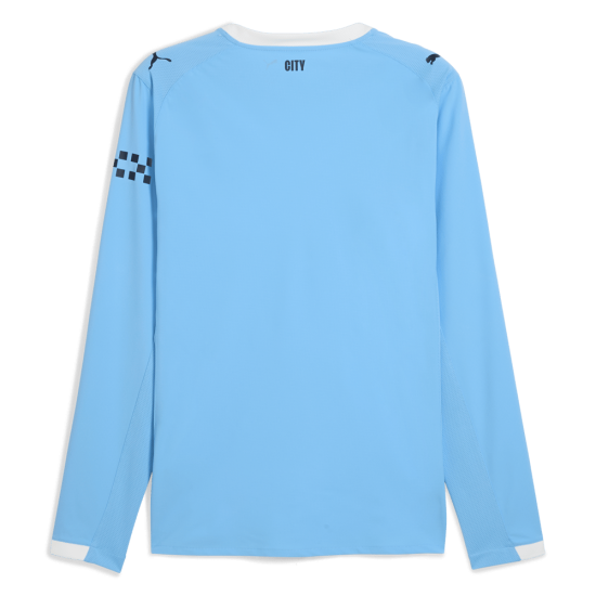 Camiseta Manga Larga Local Manchester City 2025/26 Hombre