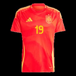 LAMINE YAMAL #19 España Camiseta de Local EURO 2024 LAMINE YAMAL #19 España Camiseta de Local EURO 2024