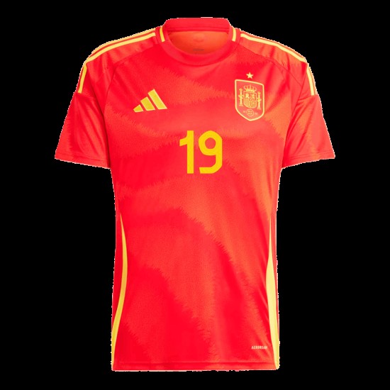 LAMINE YAMAL #19 España Camiseta de Local EURO 2024