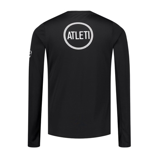 Camiseta infantil Atlético de Madrid 2025/26 tercera UEFA prepartido manga larga Camiseta infantil Atlético de Madrid 2025/26 tercera UEFA prepartido manga larga