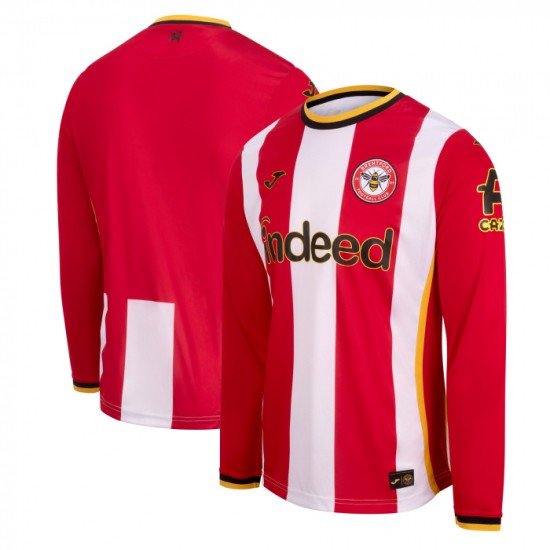 Camiseta de manga larga de local Brentford 2026/27 para niño