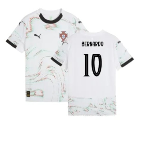 Camiseta de visitante BERNARDO Portugal 2025/26 para mujeres