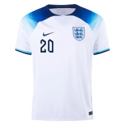 Raheem Sterling #20 Inglaterra Camiseta de Local Mundial 2022 Raheem Sterling #20 Inglaterra Camiseta de Local Mundial 2022