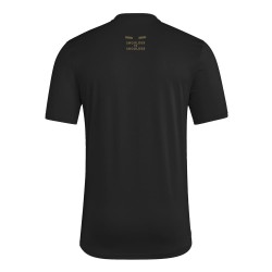 Camiseta Hook AEROREADY Tercera Mujer Los Angeles FC 2025 - Negra Camiseta Hook AEROREADY Tercera Mujer Los Angeles FC 2025 - Negra