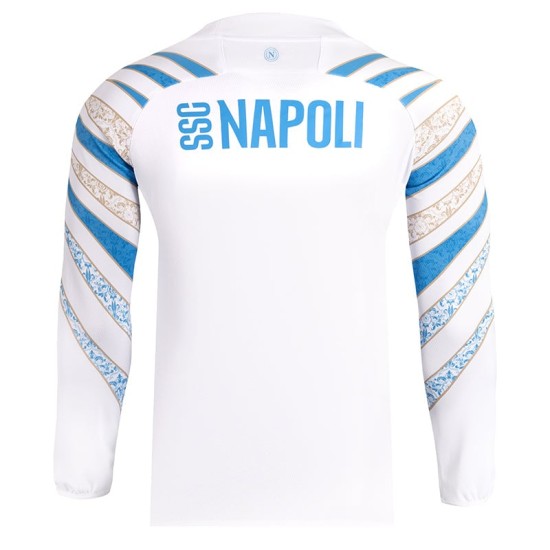 Camiseta pre partido tercera manga larga Napoli 2025/26 Mujer Camiseta pre partido tercera manga larga Napoli 2025/26 Mujer