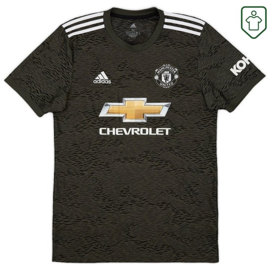 Camiseta retro visitante hombre Manchester United 2020/21 B. Fernandes #18 Camiseta retro visitante hombre Manchester United 2020/21 B. Fernandes #18