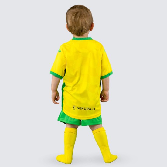 Kit Local de Norwich City 2024/25 para Niños