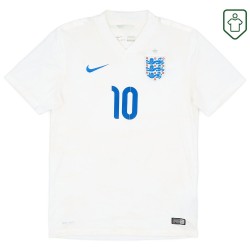Camiseta retro local Inglaterra 2014/15 para hombre Rooney #10 Camiseta retro local Inglaterra 2014/15 para hombre Rooney #10
