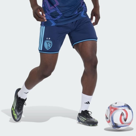 Hombre Sporting Kansas City 2026 Pantalones Cortos Visitante Hombre Sporting Kansas City 2026 Pantalones Cortos Visitante