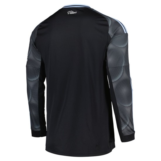 Camiseta de manga larga de visitante Aston Villa 2025/26 Niño