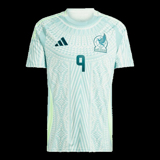 Raúl Jiménez #9 México Camiseta de Visita Copa América 2024