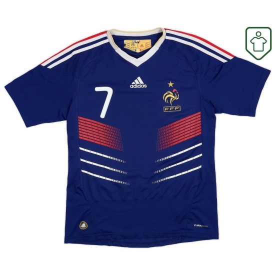 Camiseta retro local Francia 2009/10 para hombre Ribery #7 Camiseta retro local Francia 2009/10 para hombre Ribery #7
