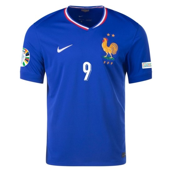 Olivier Giroud #9 Francia Camiseta de Local EURO 2024