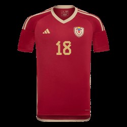ARANGO #18 Venezuela Camiseta de Local Copa América 2024 ARANGO #18 Venezuela Camiseta de Local Copa América 2024
