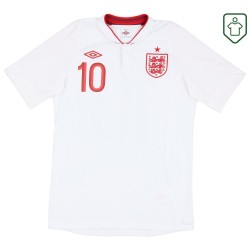 Camiseta retro local Inglaterra 2012/13 para hombre Rooney #10 Camiseta retro local Inglaterra 2012/13 para hombre Rooney #10