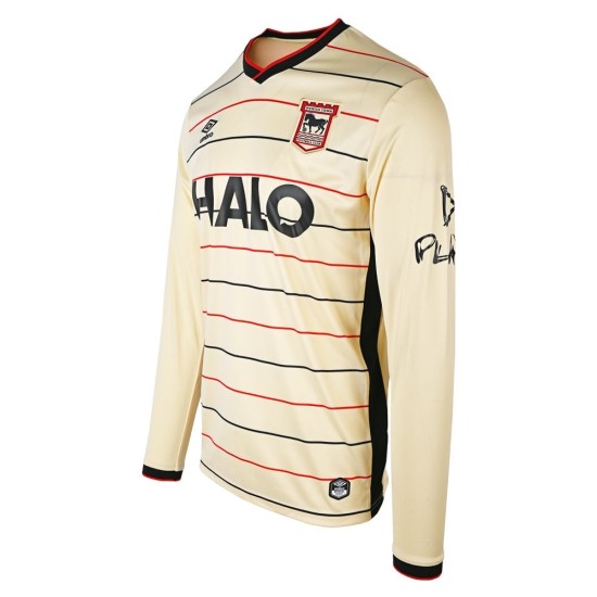 Camiseta de visitante de manga larga Ipswich Town 2026/27 para niño