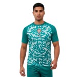 Camiseta de Entrenamiento Prepartido de la Copa Mundial 2026 de Portugal Tercera Equipación Verde para Hombre