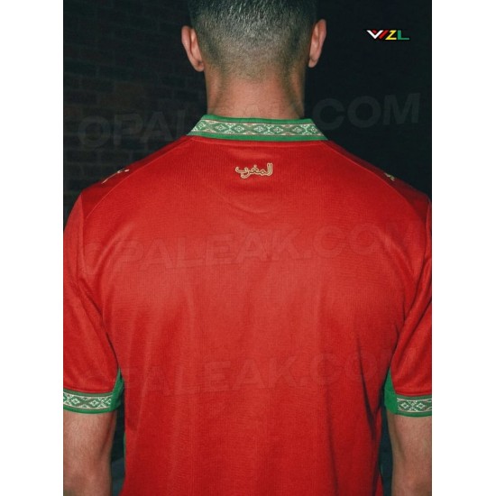 Mujer Camiseta Local de la Copa del Mundo 2026 Marruecos