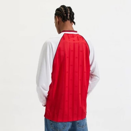 Camiseta Retro Local Manga Larga Mujer Arsenal 1988/89 Camiseta Retro Local Manga Larga Mujer Arsenal 1988/89