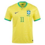 Philippe Coutinho #11 Brasil Camiseta de Local Mundial 2022