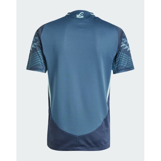 Camiseta Visitante Mujer Seattle Sounders FC 2025 Camiseta Visitante Mujer Seattle Sounders FC 2025