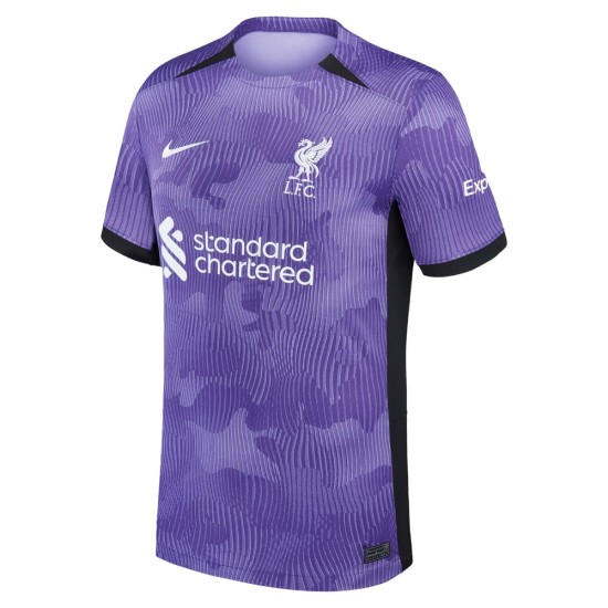 Camiseta Tercera Mujer Diogo Jota #20 Liverpool 2023/24 Camiseta Tercera Mujer Diogo Jota #20 Liverpool 2023/24