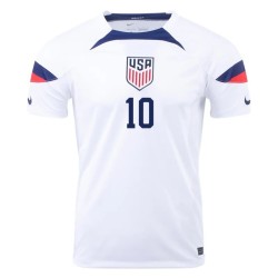 Christian Pulisic #10 USMNT Camiseta de Local Mundial 2022