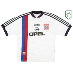 Camiseta retro Bayern Múnich 1996/98 visitante para hombre Klinsmann #18 Camiseta retro Bayern Múnich 1996/98 visitante para hombre Klinsmann #18