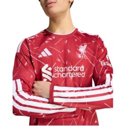 Camiseta Local Masculina de Manga Larga Liverpool 2026/27 Camiseta Local Masculina de Manga Larga Liverpool 2026/27